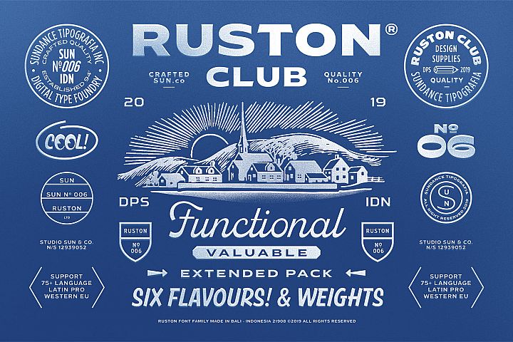 Ruston Font Family