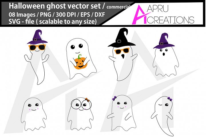 Halloween Ghost Svg  Halloween Ghost Silhouette (362423 