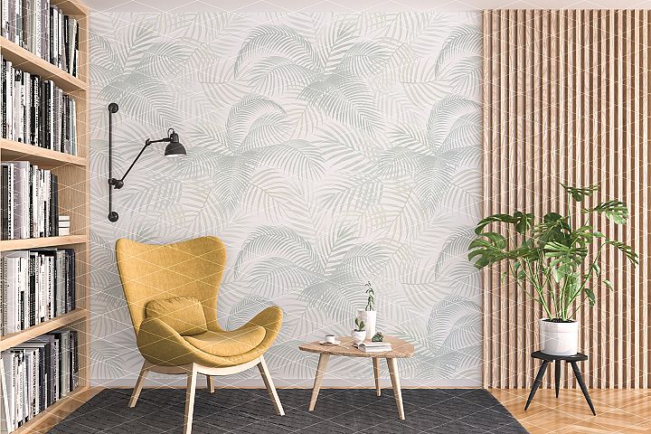 Wall mockup - wallpaper mock up