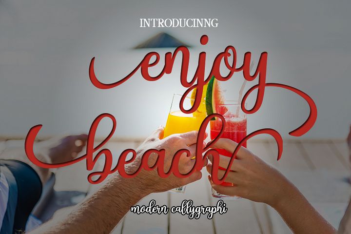 Enjoy beach