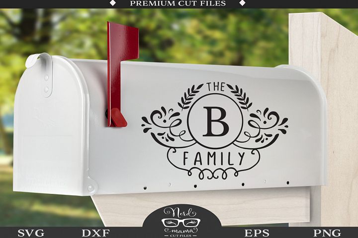 Download Mailbox Decal Cut File - Home Sign SVG (214950) | Cut Files | Design Bundles