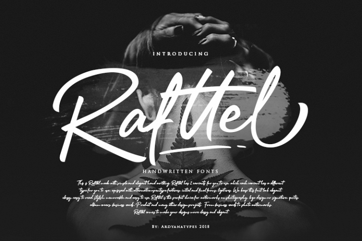 Rafttel Script Font