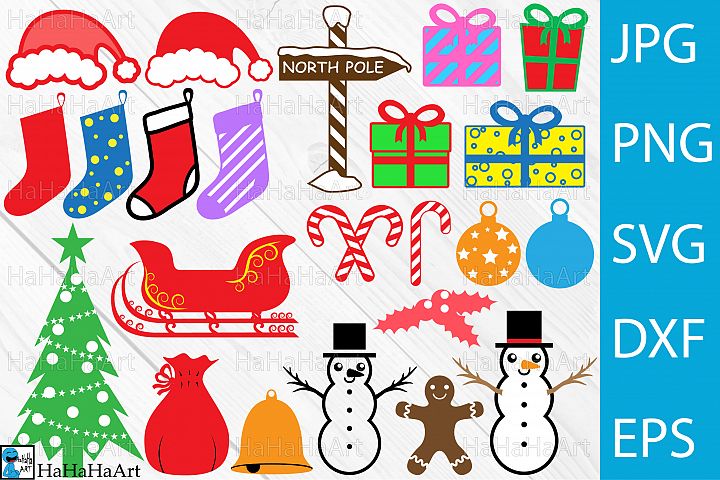 Christmas Designs - Clip art / Cutting Files - 67c (141653) | Monograms ...