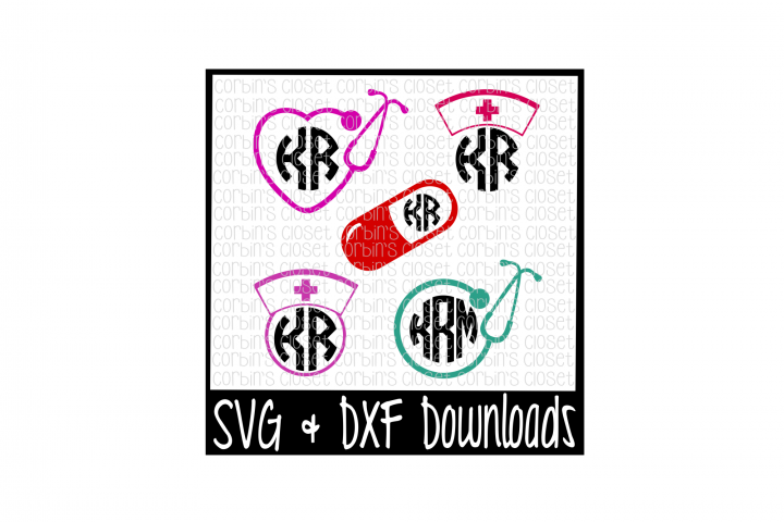 Download Nurse SVG * Nurse Monogram SVG Cut File (13731) | SVGs ...