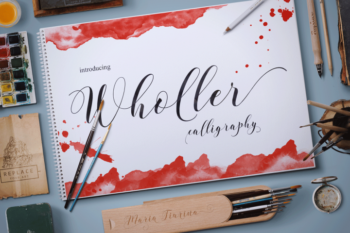 Wholer - Free Font of The Week