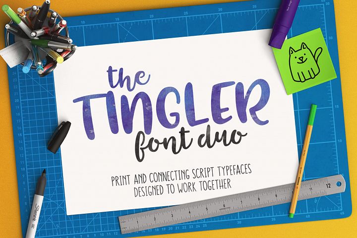 Tingler - Free Font of The Week