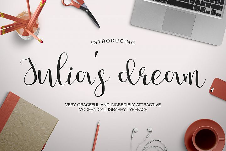 Julias Dream - Free Font of The Week