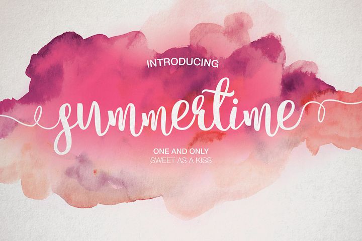 Summertime - Free Font of The Week