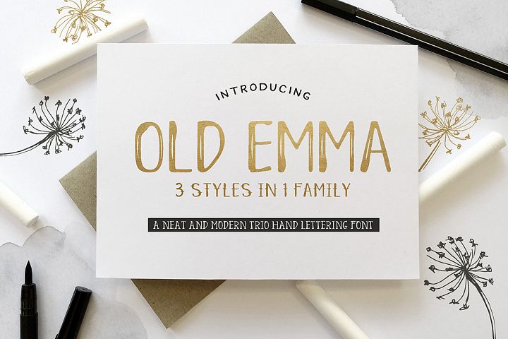 Old Emma - Free Font of The Week