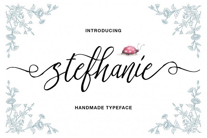Stefhanie Typeface - Free Font of The Week