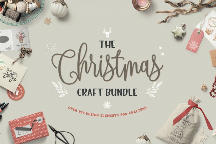 Download Christmas Craft Bundle Design Bundles SVG Cut Files