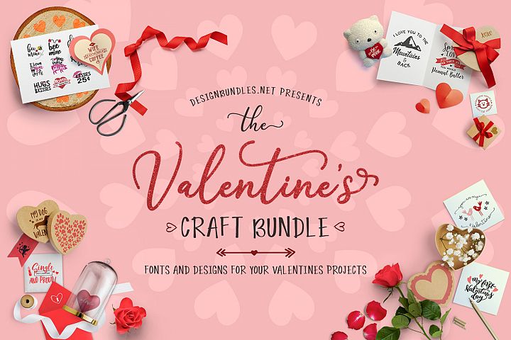 Download The Valentines Craft Bundle Design Bundles