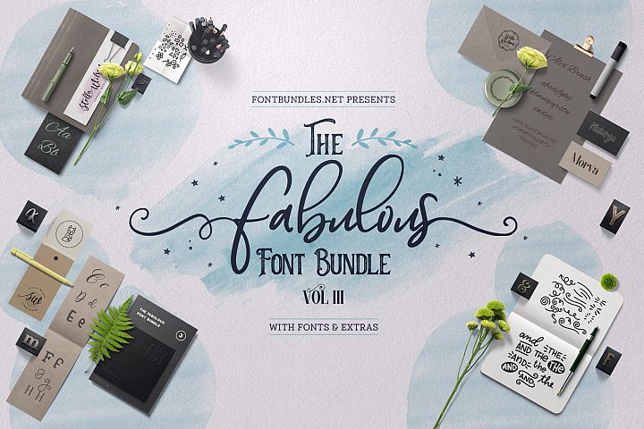 The Fabulous Font Bundle Iii Font Bundles