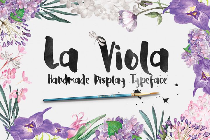 La Viola Typeface - Free Font of The Week