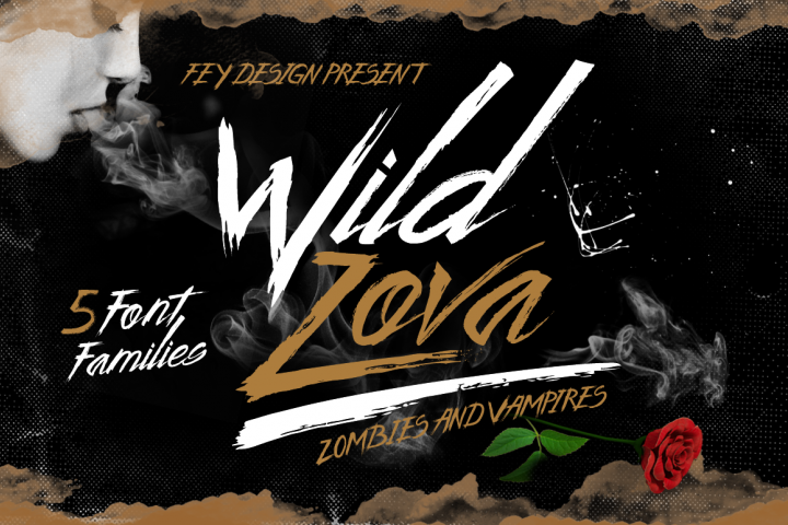 Wild Zova Family - Free Font of The Week