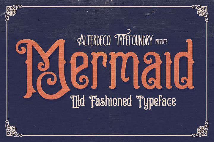 Mermaid Typeface - Free Font of The Week