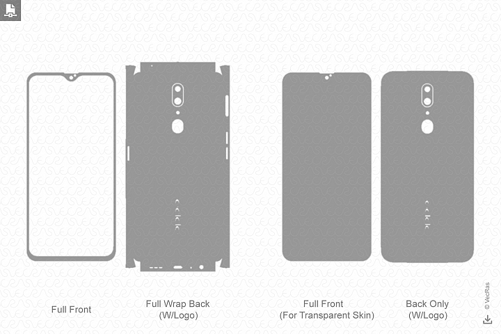 Download Apple iPhone Xr Vinyl Skin Cut File Template 2018