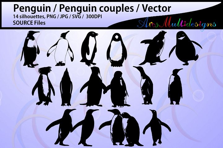 Download penguin silhouette svg / penguin / High Quality ...