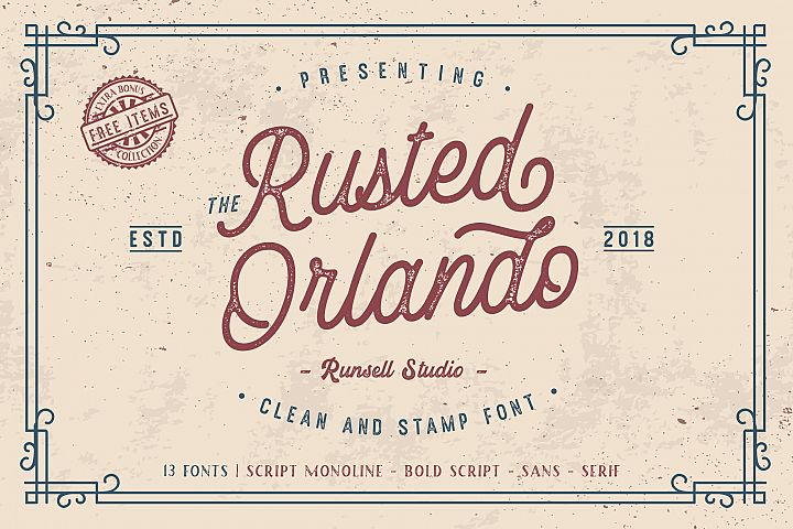 Rusted Orlando + Extras