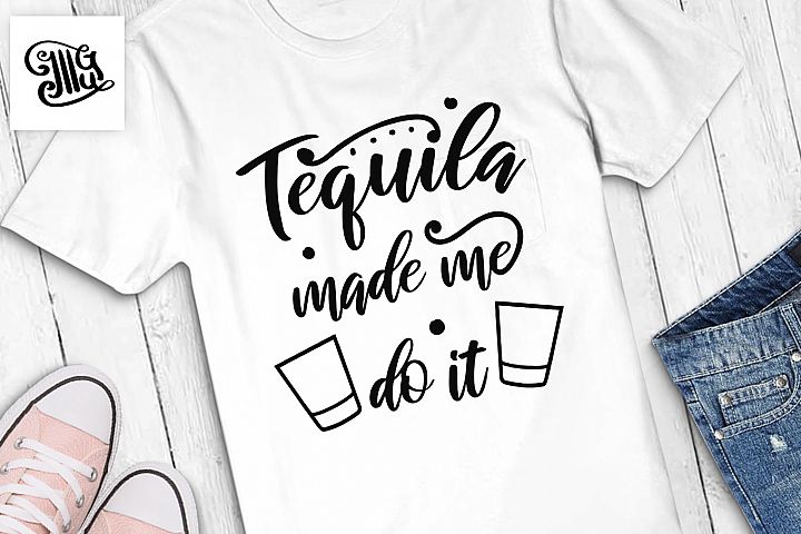 mezquila made me do it t shirt