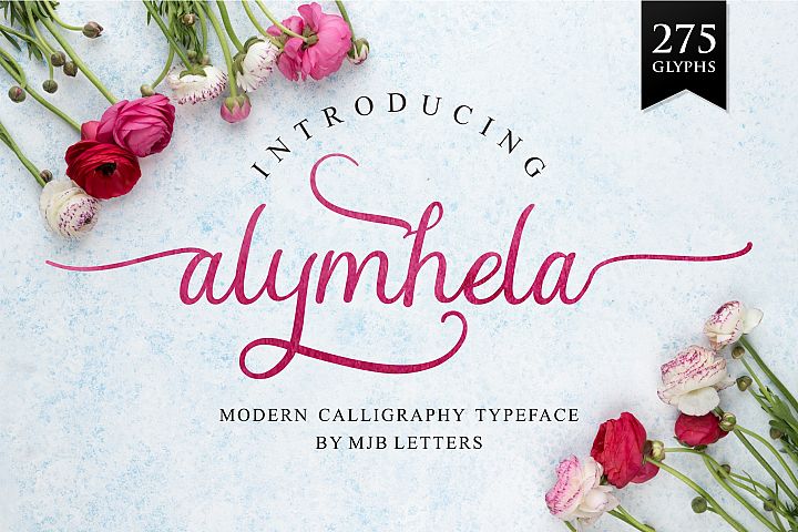 Alymhela Beautiful Script