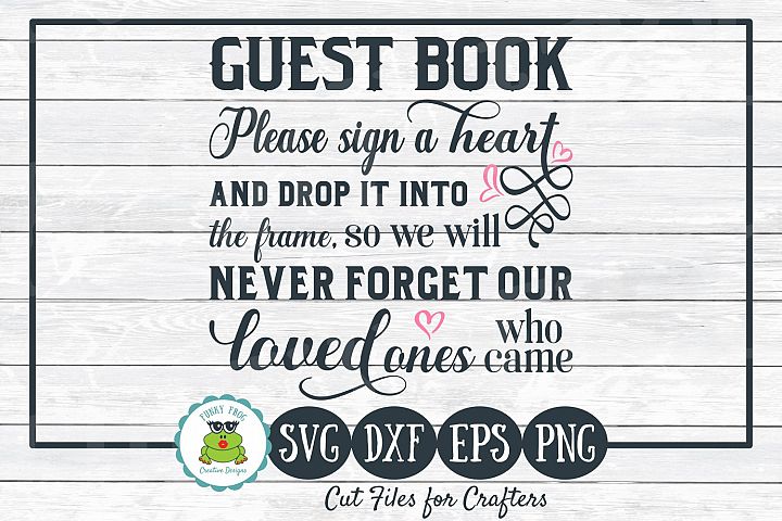 Download Alternative Wedding Guest Book SVG Cut File, Printable PNG ...