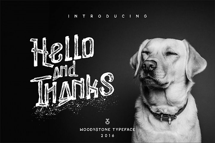 Woodystone Typeface