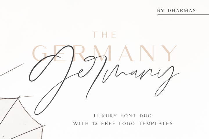 Germany - Luxury Font Duo