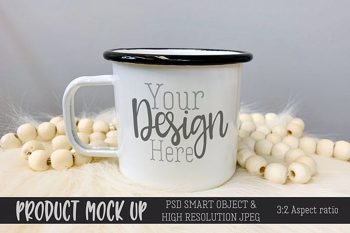 Mug whiteout MOCKUP | PSD & JPEG