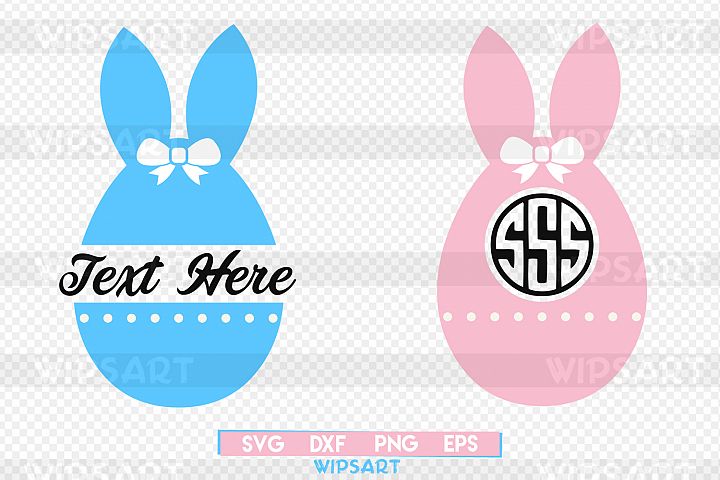 Download SALE! Easter bunny svg, easter svg, easter monogram svg