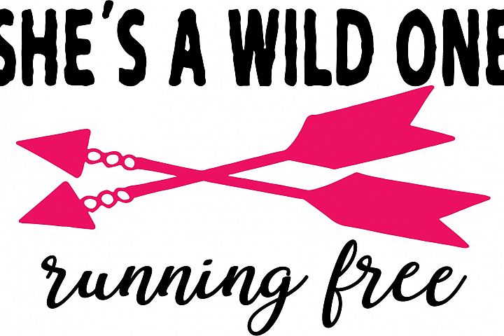 Free Svgs Download She S A Wild One Running Free Svg Cut File Free Design Resources