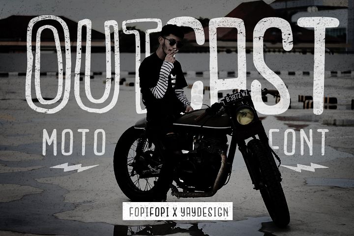 Outcast Motofont