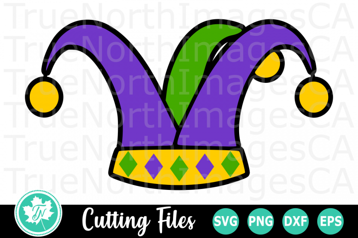 Mardi Gras Hat - A Mardi Gras SVG Cut File