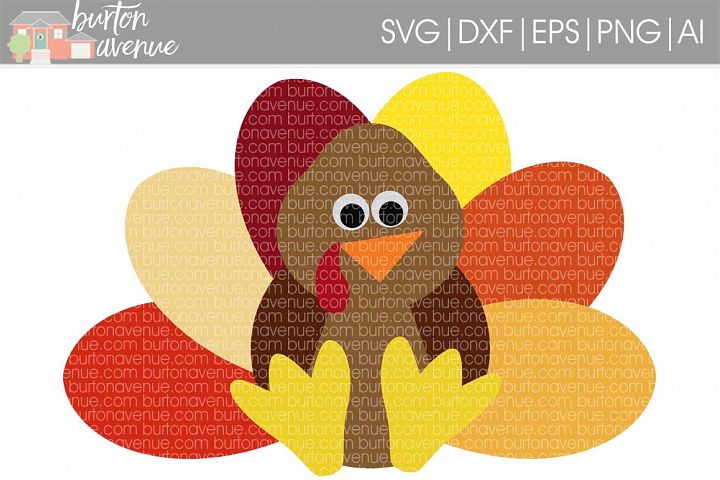 Download Turkey cut File - Thanksgiving SVG DXF EPS AI PNG (35750 ...