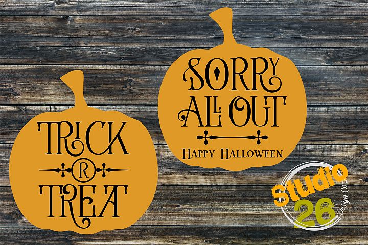 Download Free Svgs Download Trick Or Treat All Out Halloween Free Design Resources