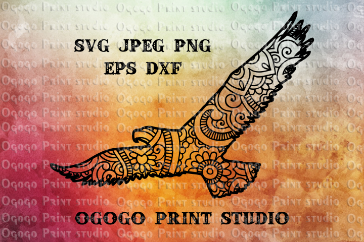 Download Eagle SVG, Mandala svg, Zentangle SVG, Independence svg ...