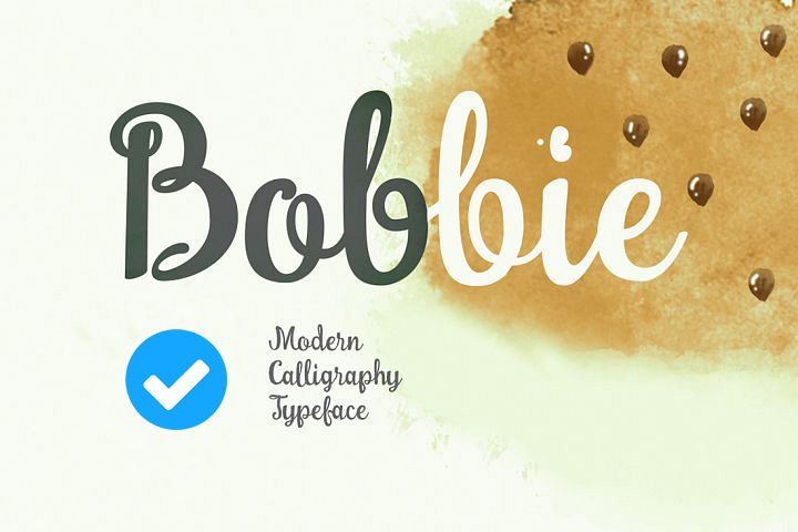 Bobbie Typeface - Free Font of The Week