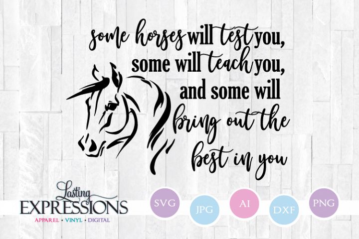 Horse Quote Design // SVG Horse Clipart