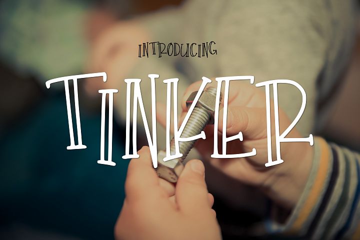Tinker - Free Font of The Week