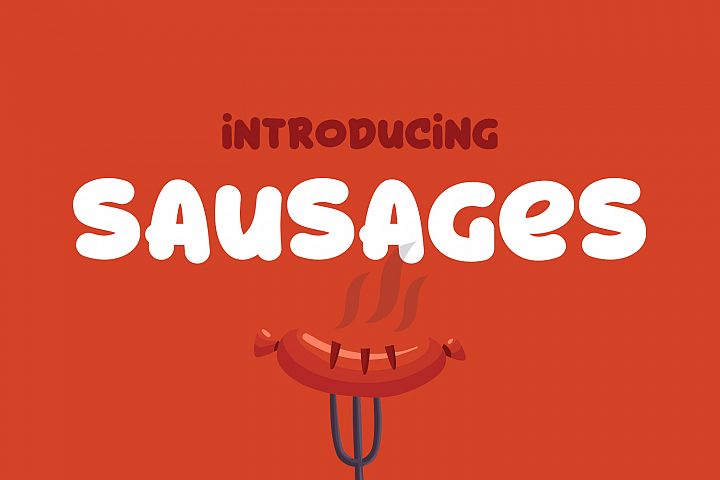 Free Sausages Script Fonts