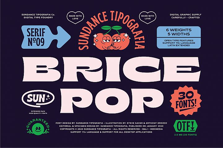 Brice Font Family