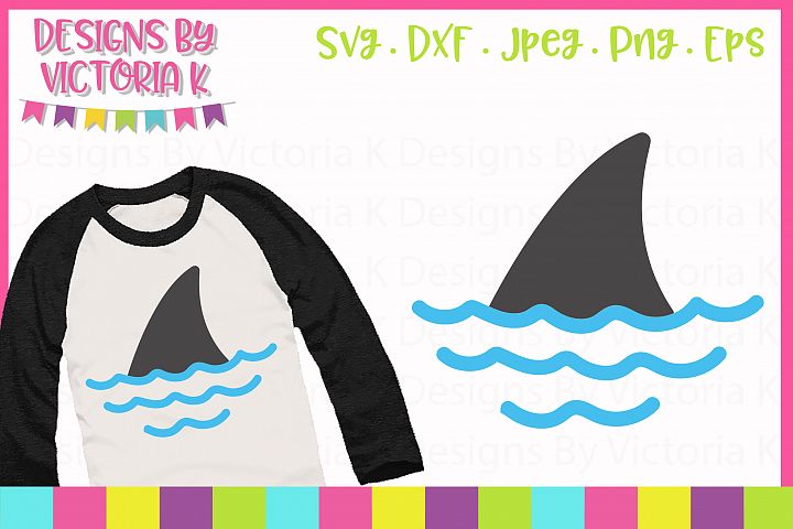 Shark fin, SVG Cut File (197807) | SVGs | Design Bundles