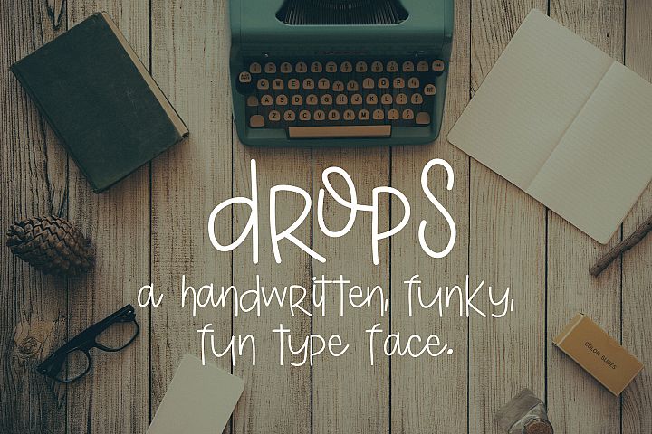 Drops - Free Font of The Week