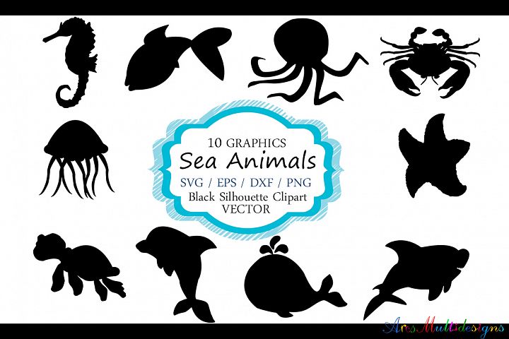 Download Sea Animals Svg