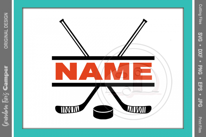 Download Ice Hockey SVG, Personalize