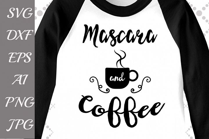 Download Mascara and Coffee Svg (63524) | Illustrations | Design Bundles