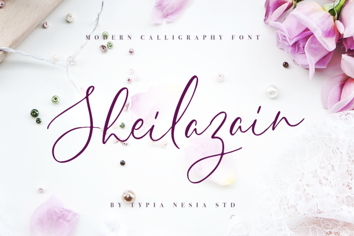 Free Falling Slowly Typeface Script Fonts