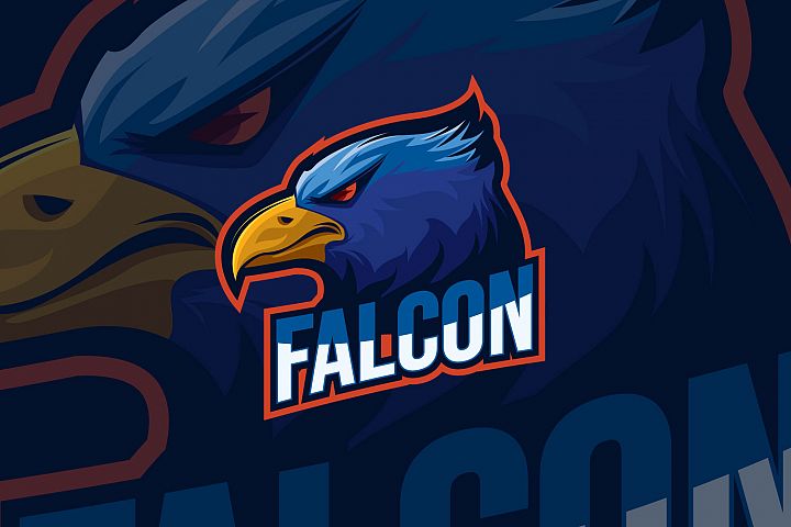 Falcon Eagle Esport Logo Design