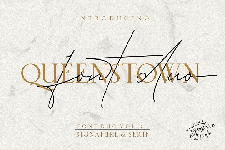 Queenstown // Font Duo Vol.01
