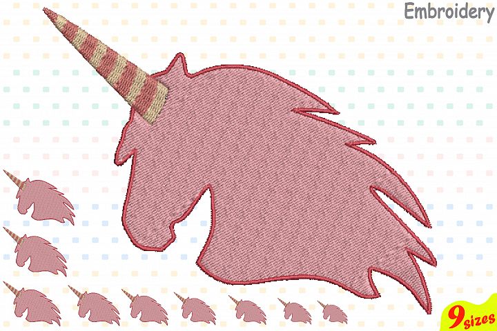 Download Unicorn Embroidery Design. Machine Instant Download ...